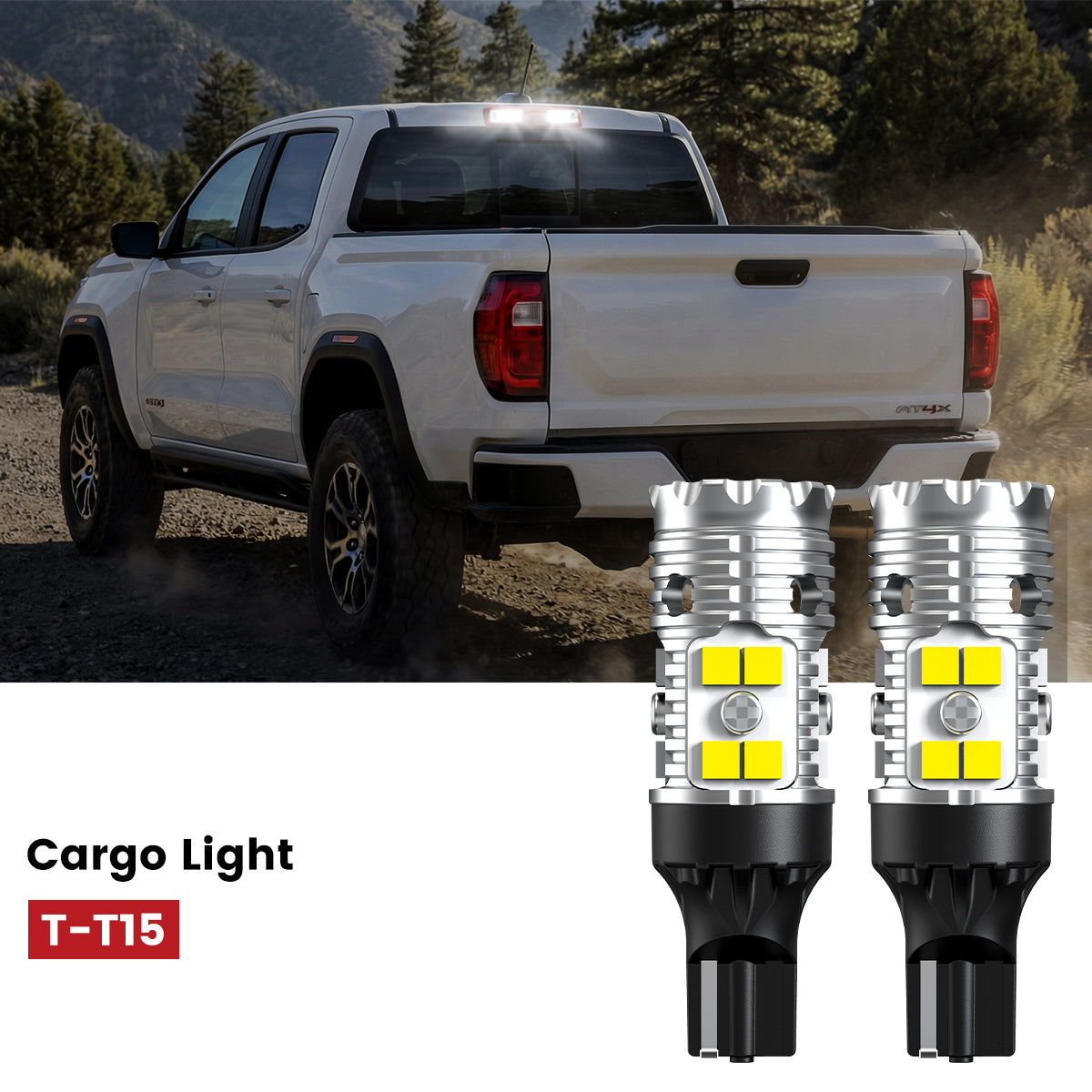 Lasfit 921 led cargo lights fit for 2023-2026 GMC Canyon