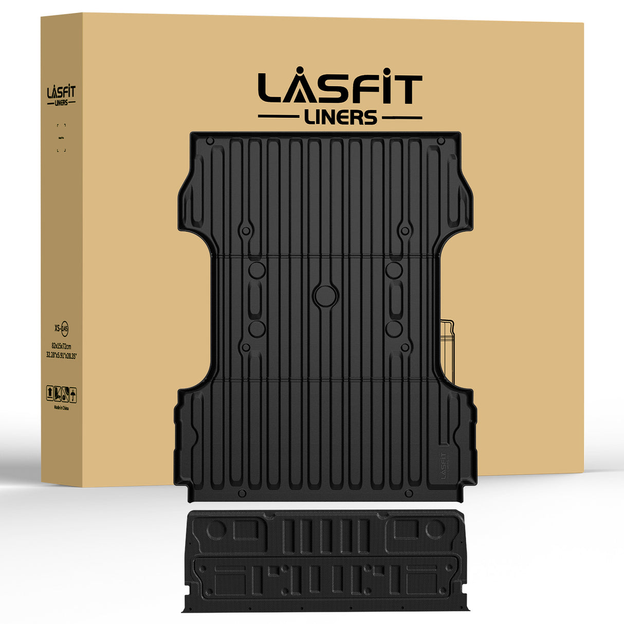 Fit for 2017-2026 Ford F-250 F-350 F-450 F-550 Super Duty Bed Mat & Tailgate Mat