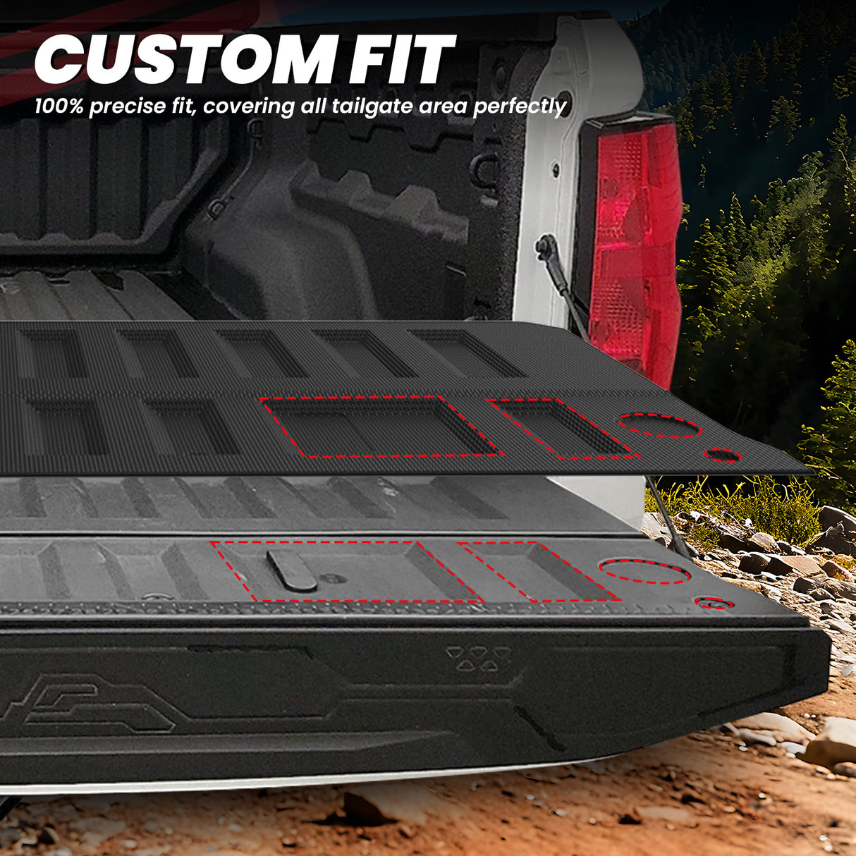 2023-2026 GMC Canyon Taligate Mat