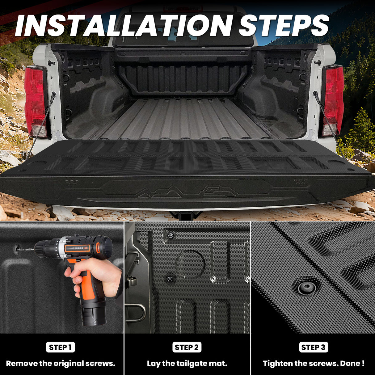 2023-2026 GMC Canyon Taligate Mat