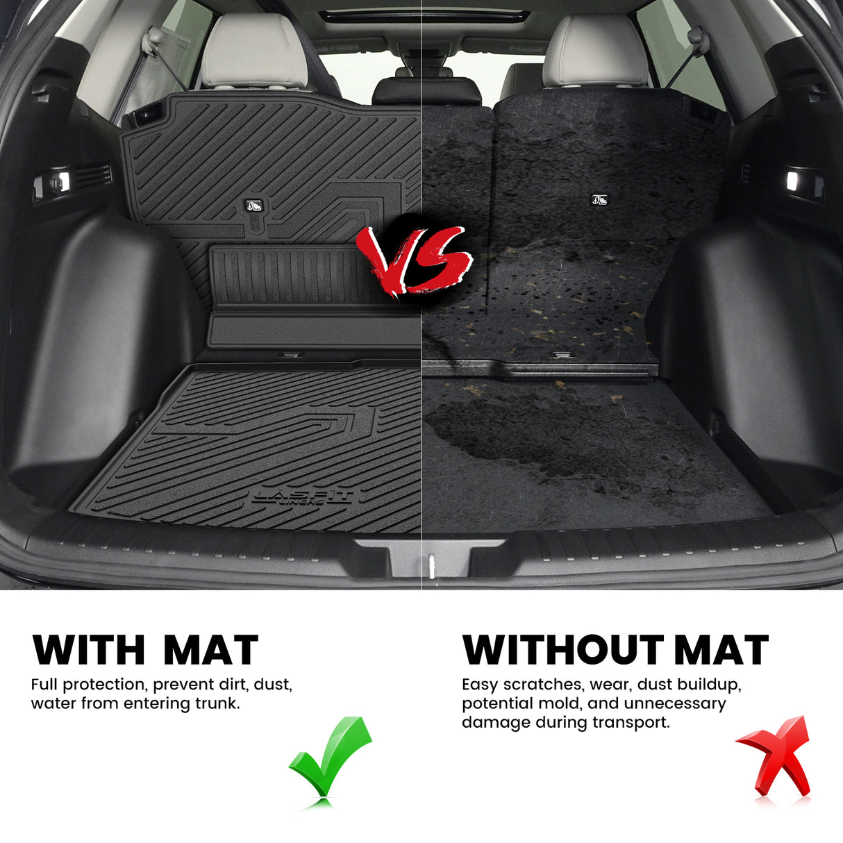 Fit for 2023-2026 Honda CR-V (Include FCEV & CRV Hybrid) Floor Mats or Cargo Mat