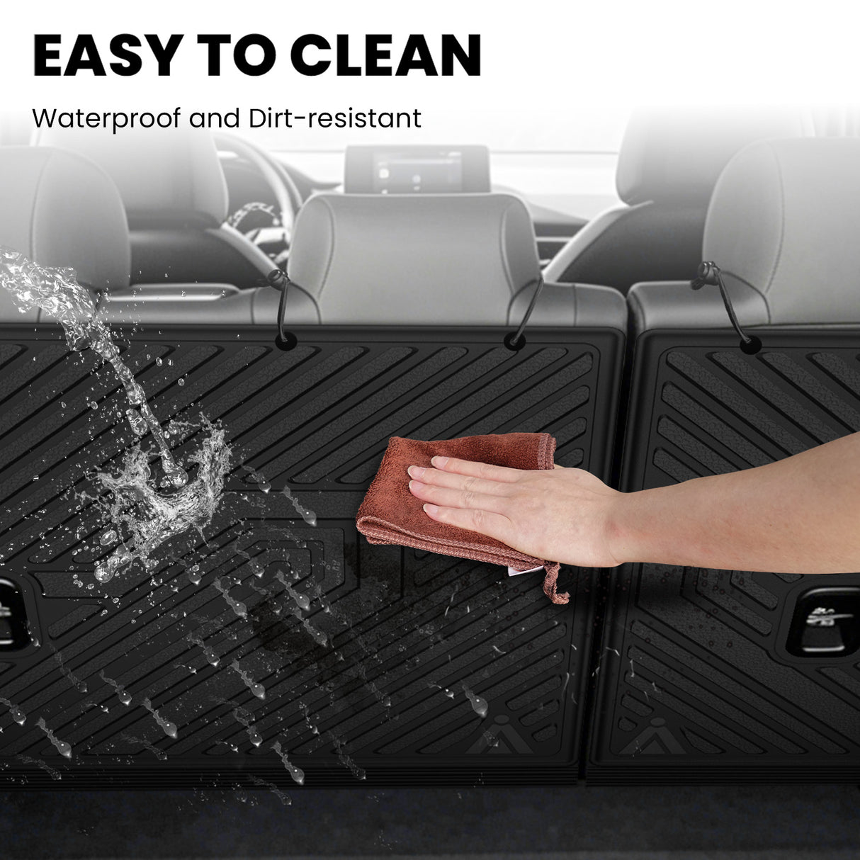 2023-2026 Honda Type R Seatback Mats Easy to Clean
