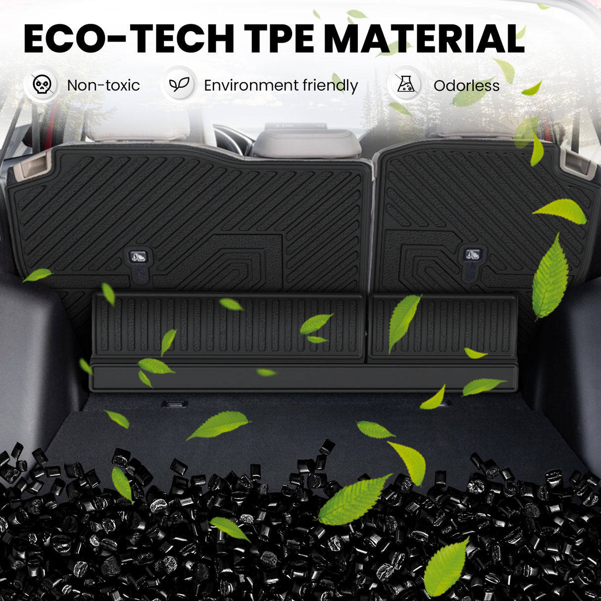 Fit for 2023-2026 Honda CR-V (Include FCEV & CRV Hybrid) Seatback Mat TPE Material