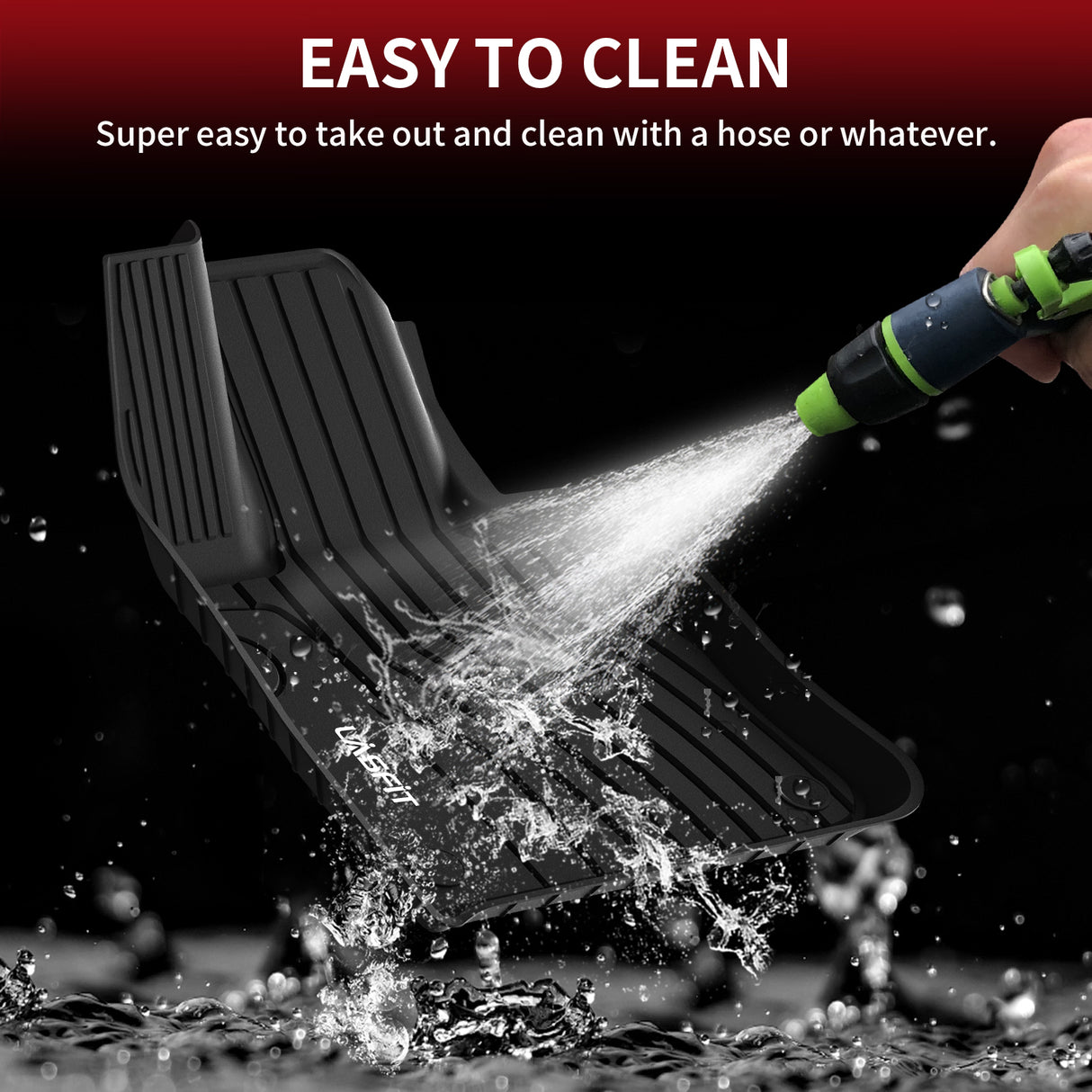 2023-2026 Mercedes-Benz GLC Floor Mats & Cargo Mat Easy to Clean