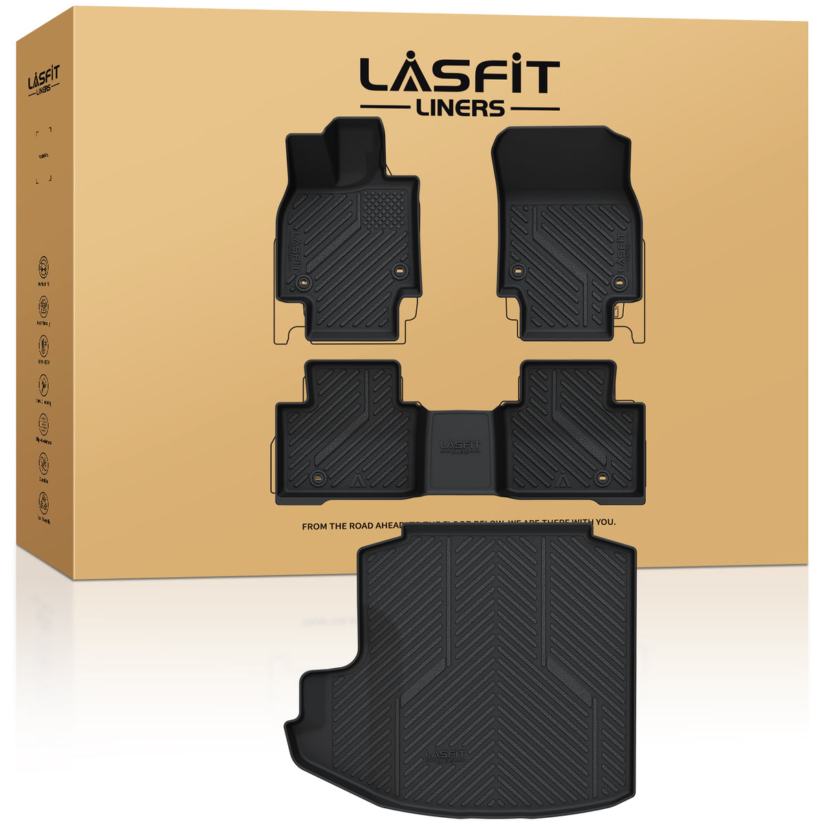 Fit for 2023-2026 Toyota Crown Floor Mats & Cargo Mat