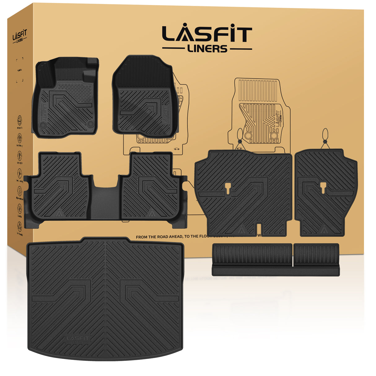 Fit for 2023-2026 Honda CR-V (Include FCEV & CRV Hybrid) Floor Mats or Cargo Mat