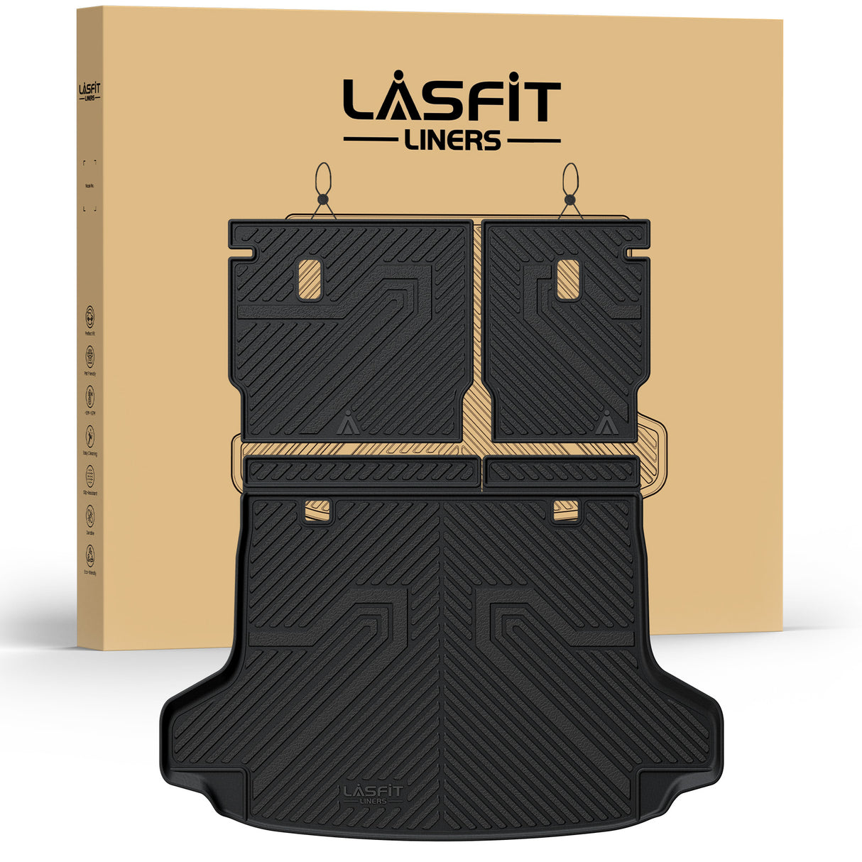 Fit for 2023-2026 Honda HR-V Seatback & Cargo Mats