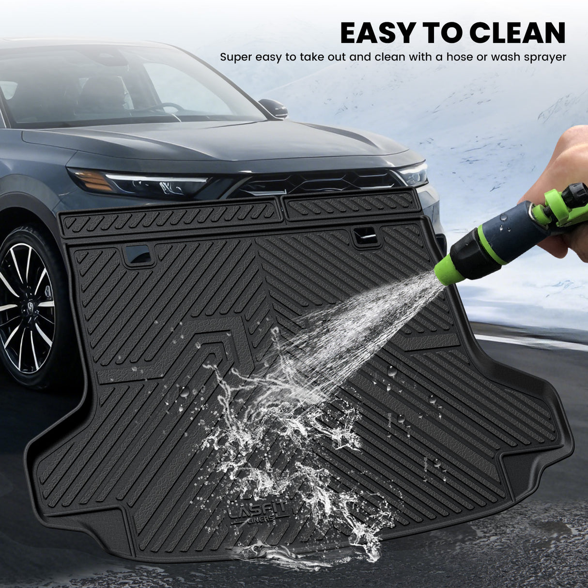 2023-2026 Honda HR-V Seatback & Cargo Mats Easy to Clean