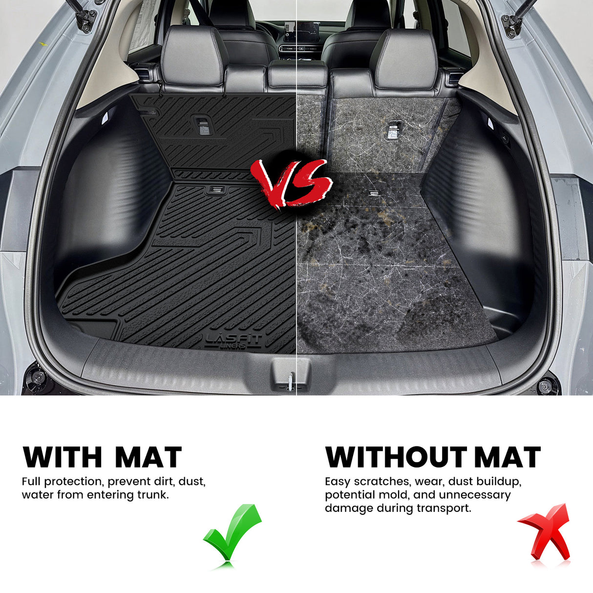 2023-2026 Honda HR-V Seatback & Cargo Mats Full Protection