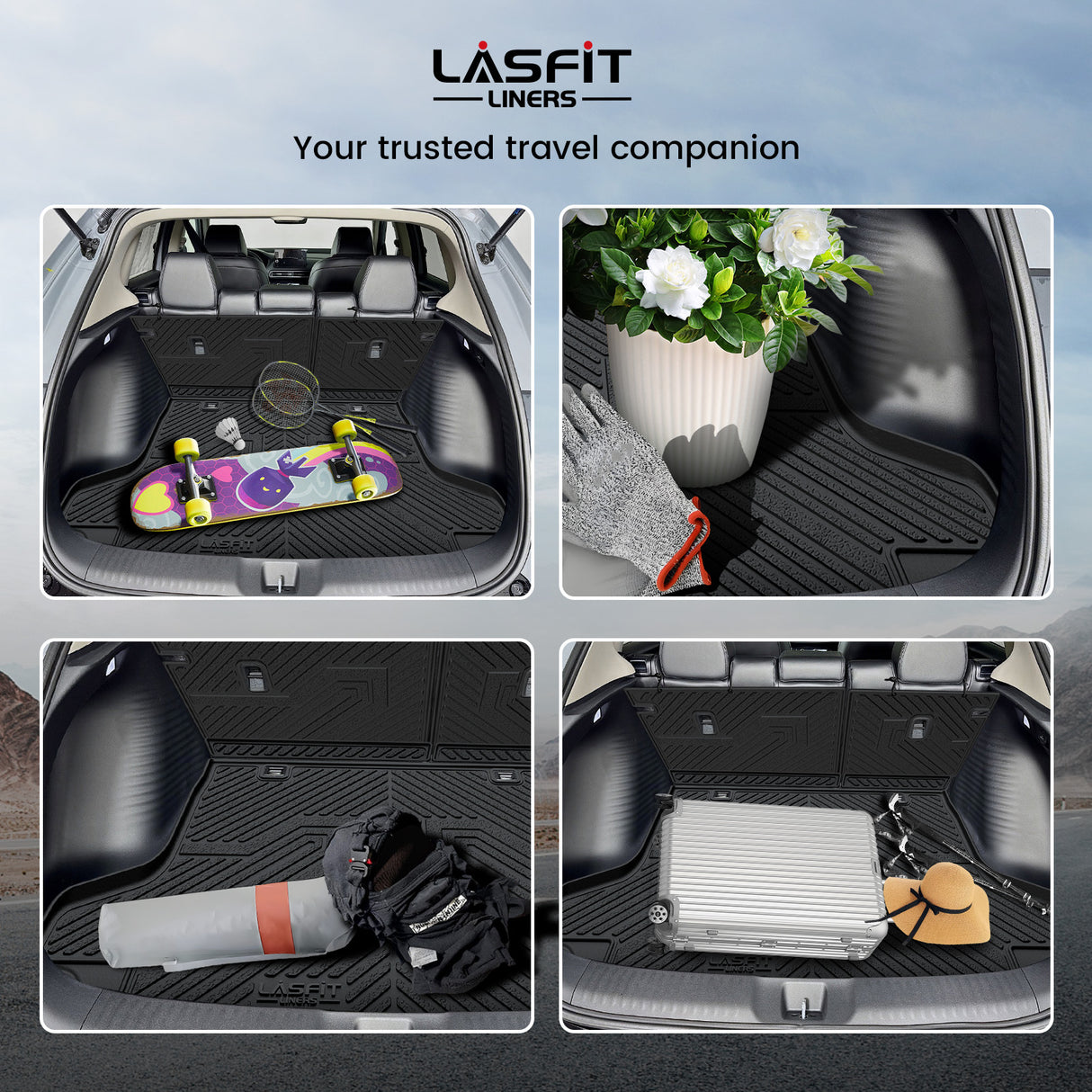 2023-2026 Honda HR-V Seatback & Cargo Mats Scene