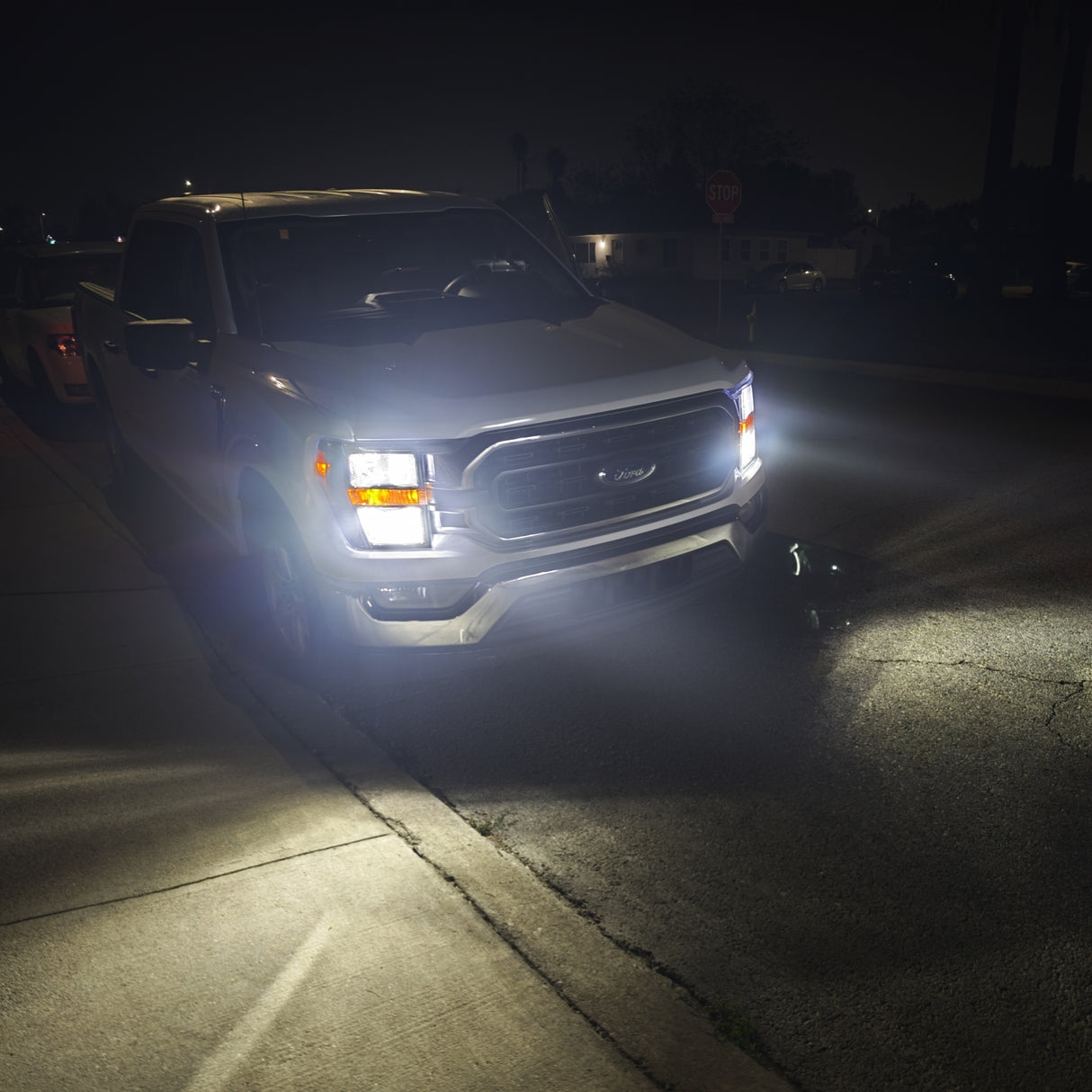 Lasfit custom-built H11 led low beam bulbs fit for 2023 Ford F150