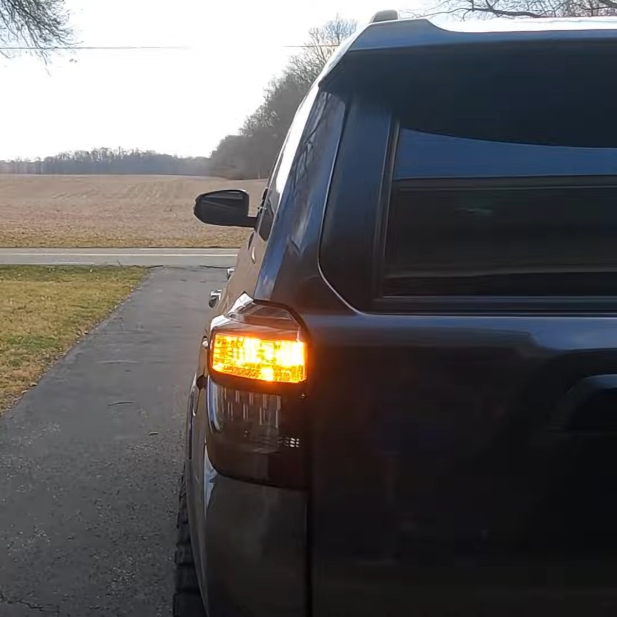 Lasfit 7443 led rear turn signal lights for 2023 Toyota 4Runner