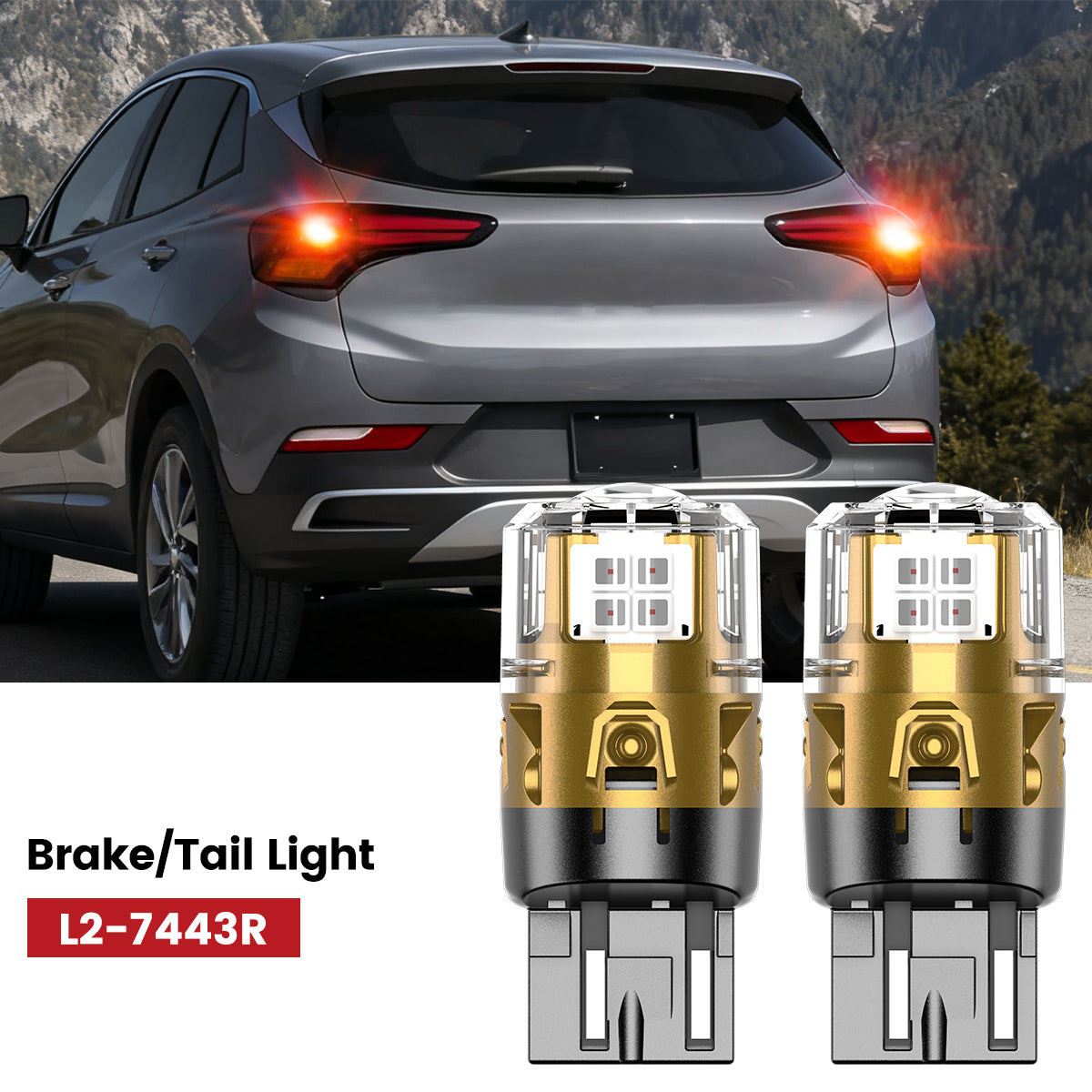 Lasfit 7443 led brake/tail lights fit for 2024-2025 Buick Encore GX