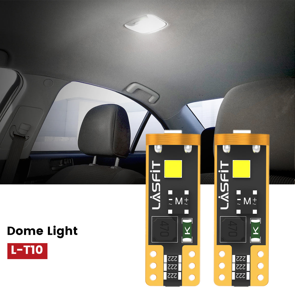 Lasfit 168 led dome lights fit for 2024-2025 Chevrolet Trax