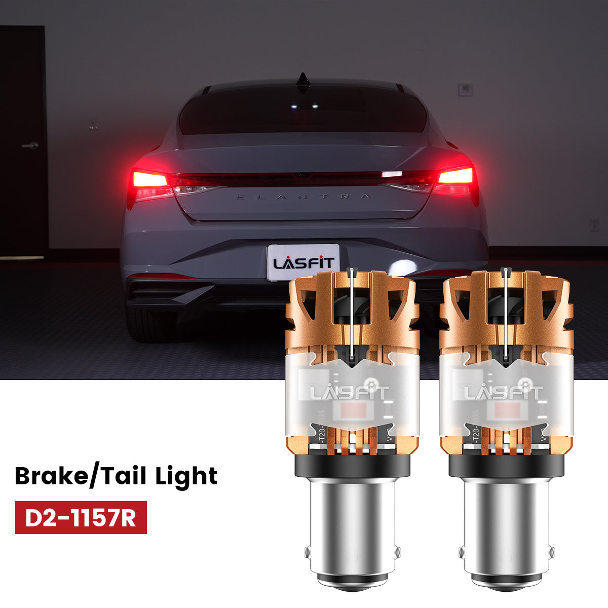 Lasfit 1157 led brake/tail lights fit for 2024-2025 Hyundai Elantra
