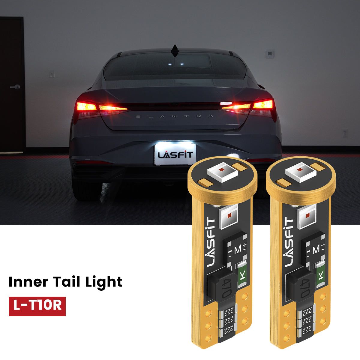 Lasfit 168 led inner tail lights fit for 2024-2025 Hyundai Elantra