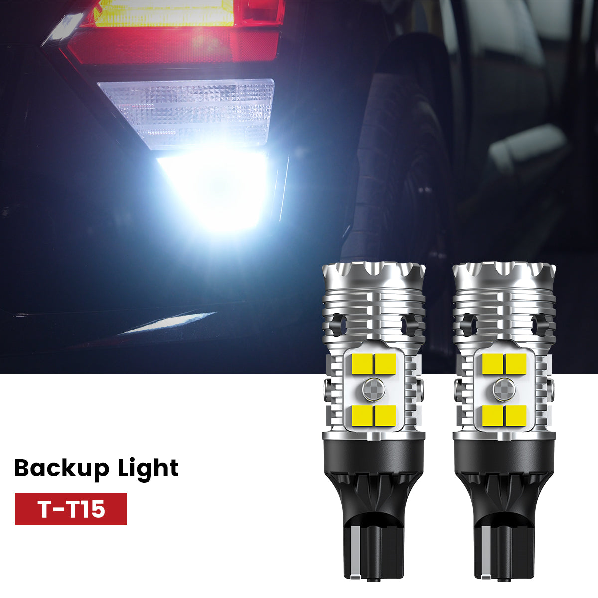 Lasfit 921 led backup lights fit for 2024-2025 Hyundai Kona