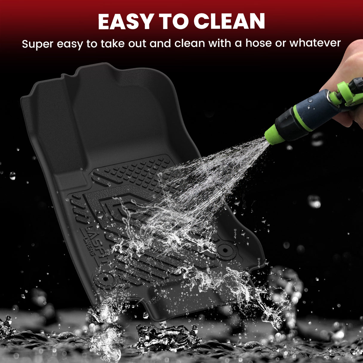 2024-2025 Dodge Charger Daytona Floor Mats Easy to Clean