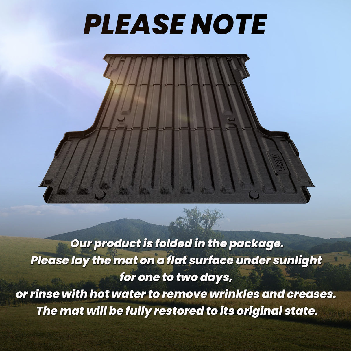 Fit for 2024-2026 Ford F-150 Bed Mat & Tailgate Mat, Including F-150 Lightning