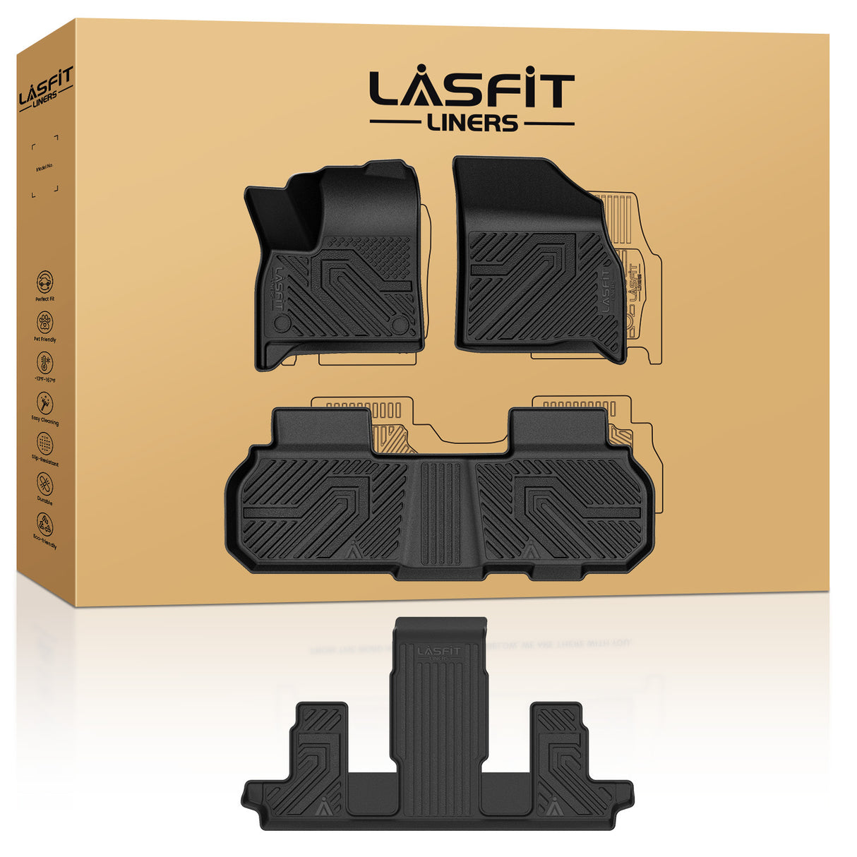 2024-2025 GMC Acadia Floor Liners 2