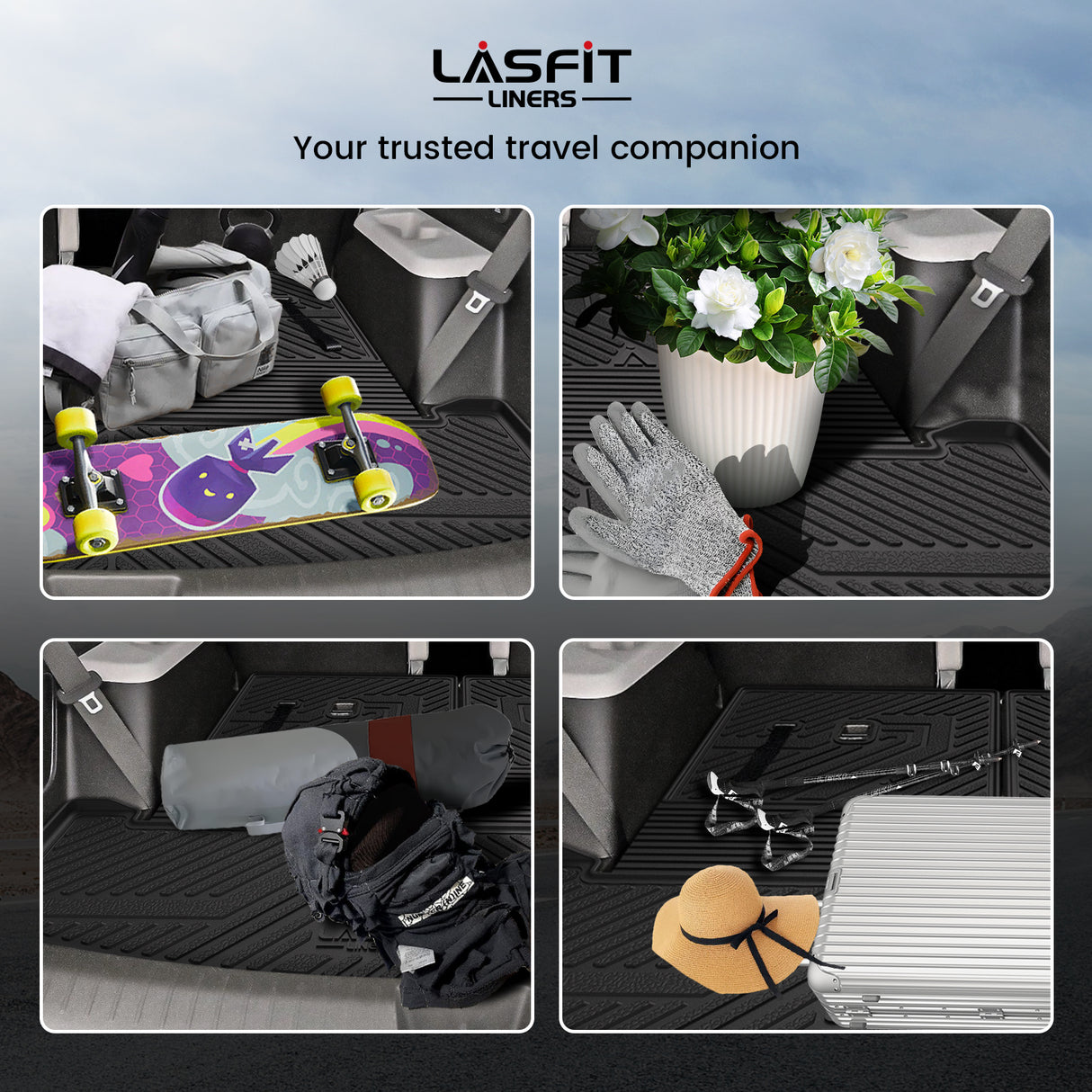 2024-2025 Hyundai Santa Fe Backseat Cargo Mat 3