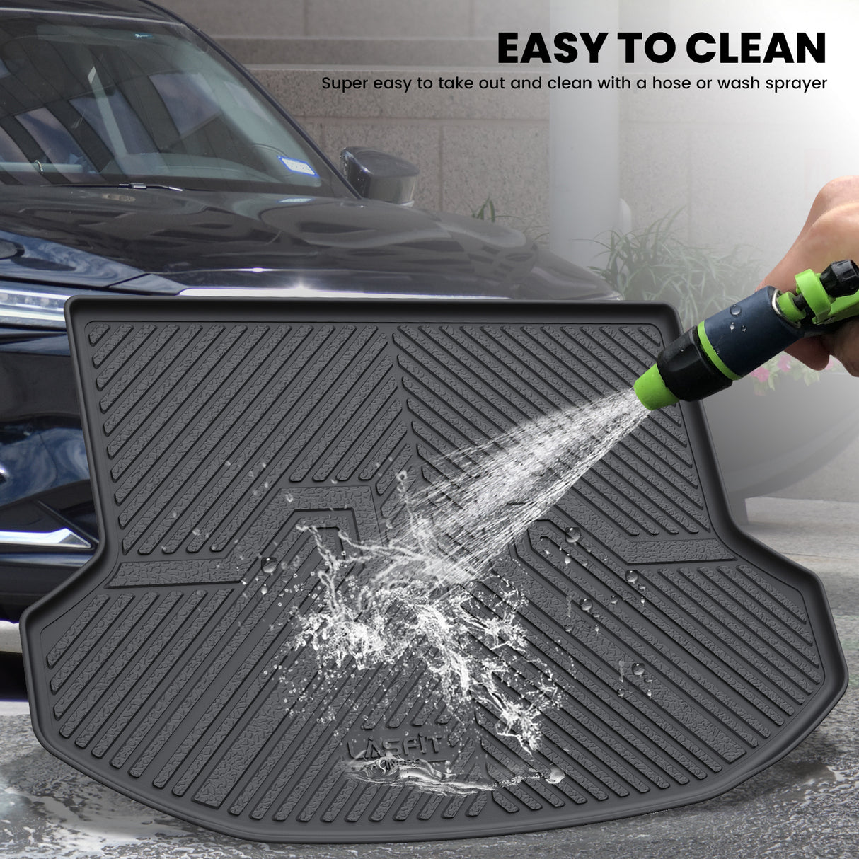 2024-2025 Kia Seltos Cargo Mat Easy to Clean