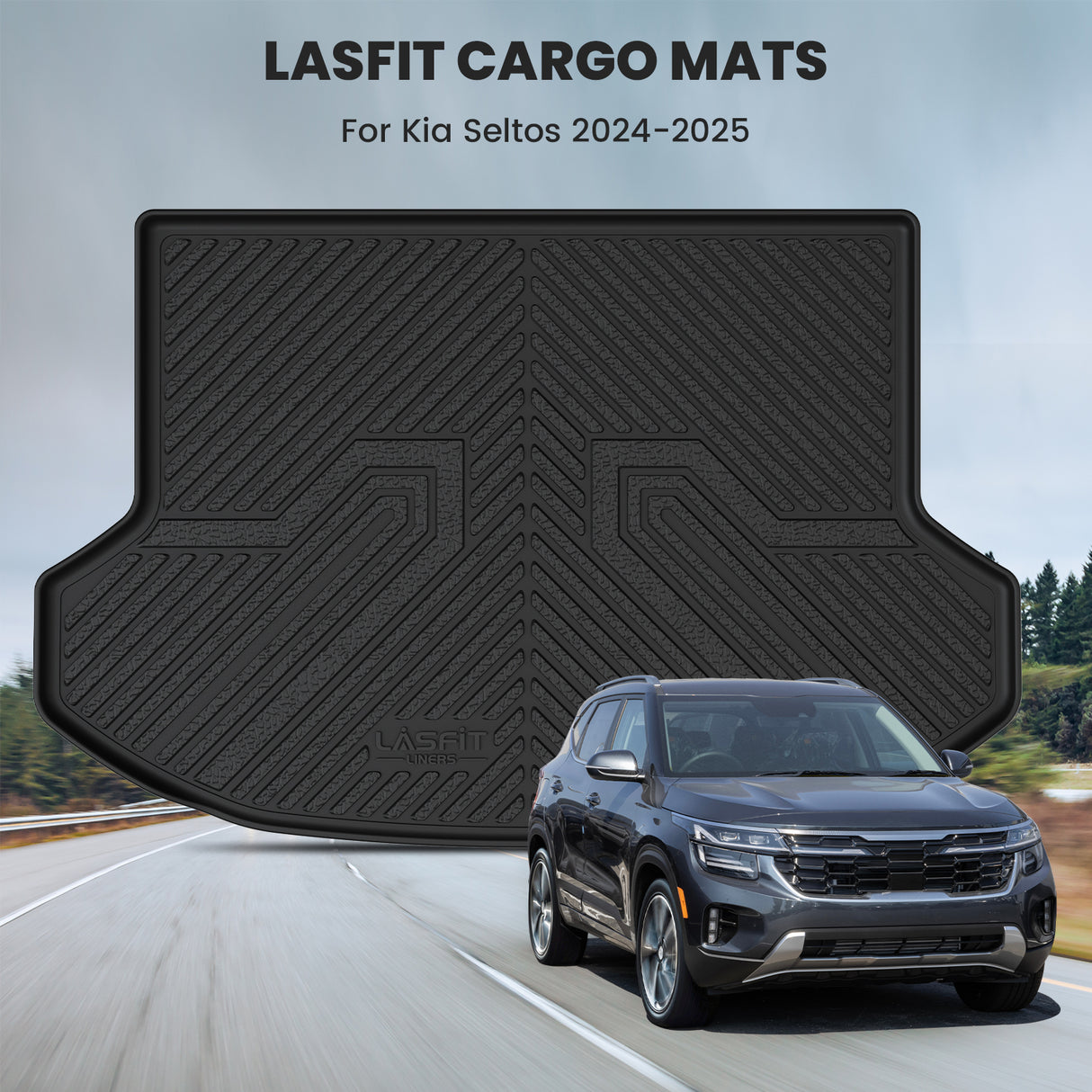 2024-2025 Kia Seltos Cargo Mat Show