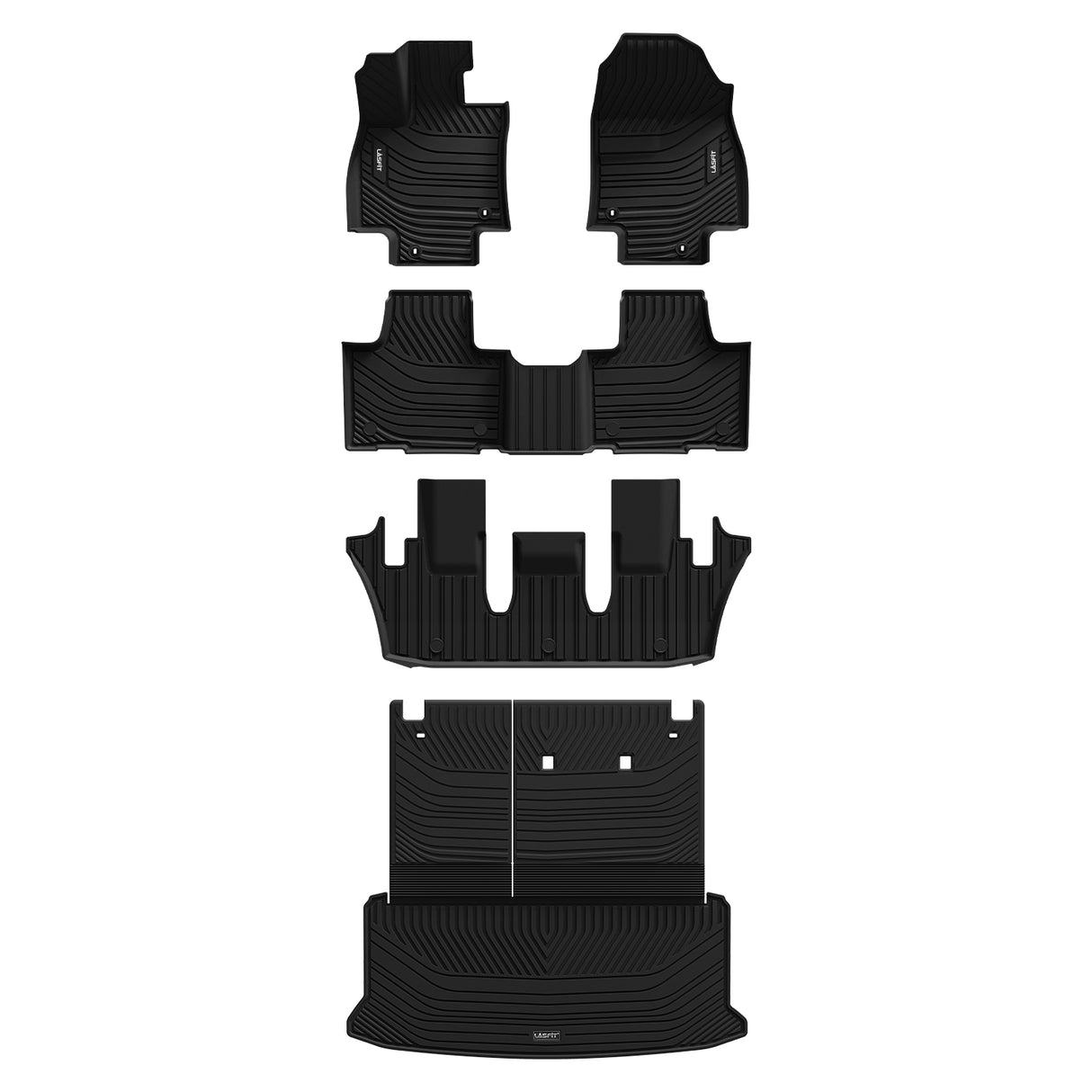 2024-2025 Toyota Grand Highlander Floor Mats 1