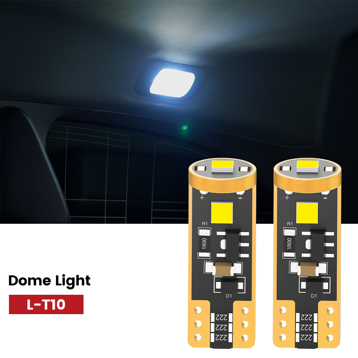 Lasfit 168 led dome lights fit for 2024-2026 Chevrolet Trailblazer