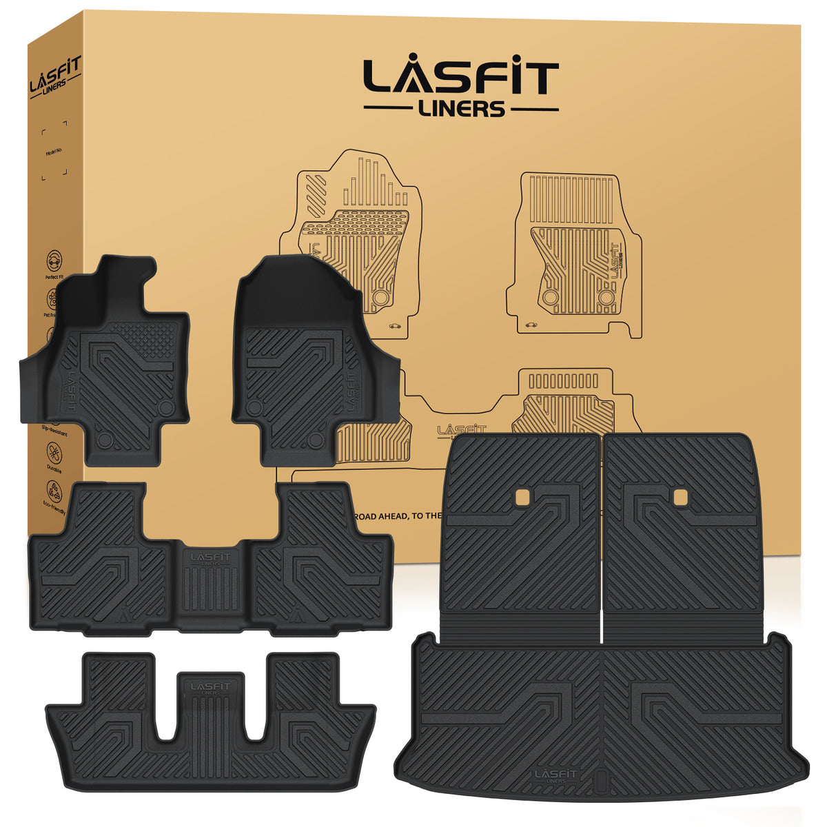 Fit for 2024-2026 Lexus TX 350 500h 550h+ Floor Mats or Cargo Mats