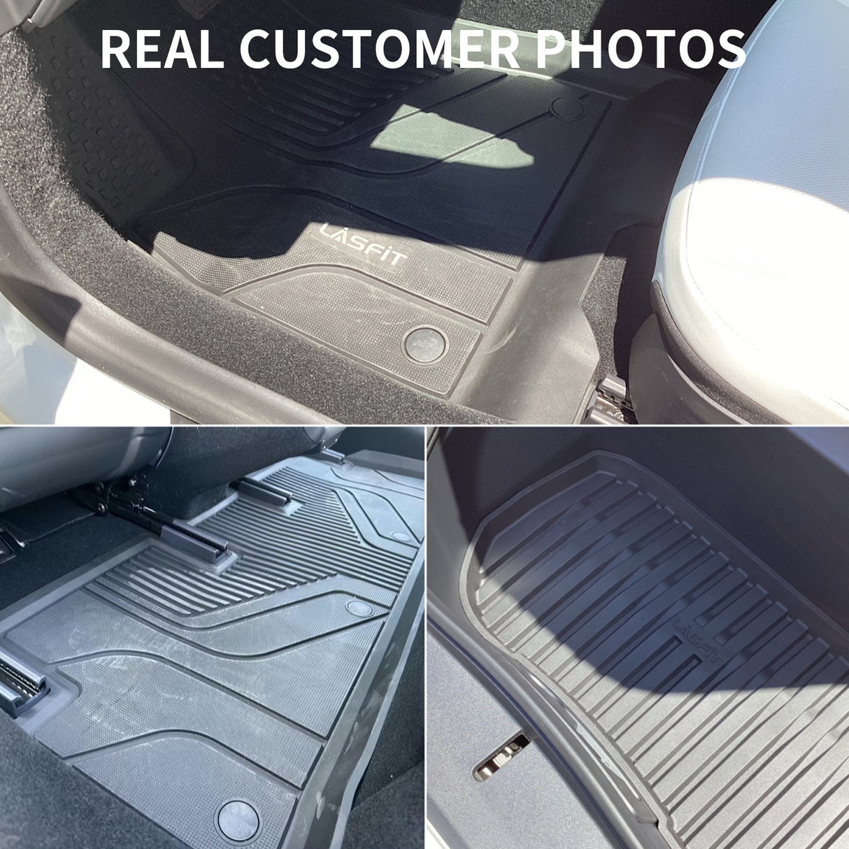Fit for 2024-2026 Tesla Model 3 Highland Frunk or 1st Row & 2nd Row or Trunk Well or Cargo Mat