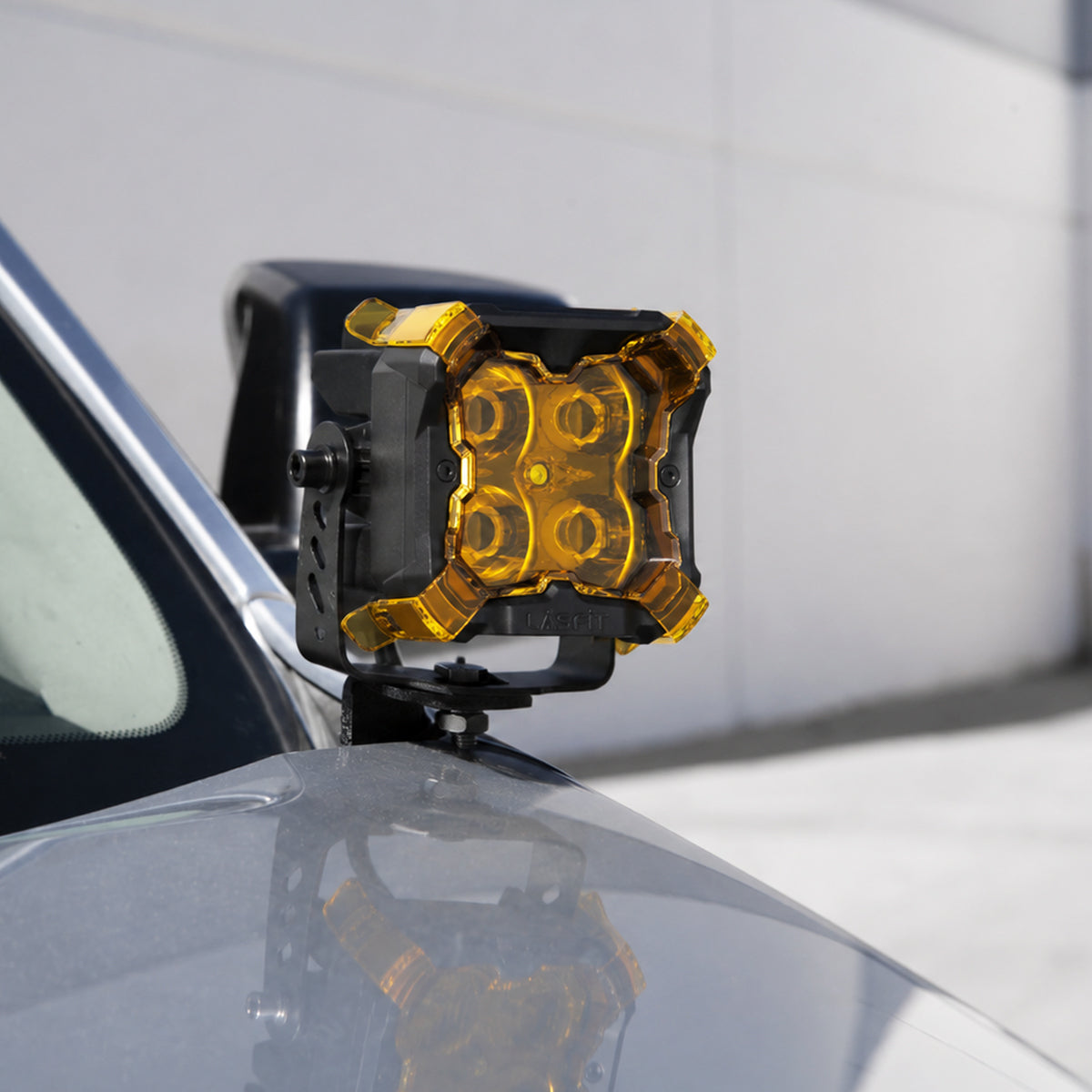2024-2026 toyota tacoma 3 inch led amber spot ditch light with bracket