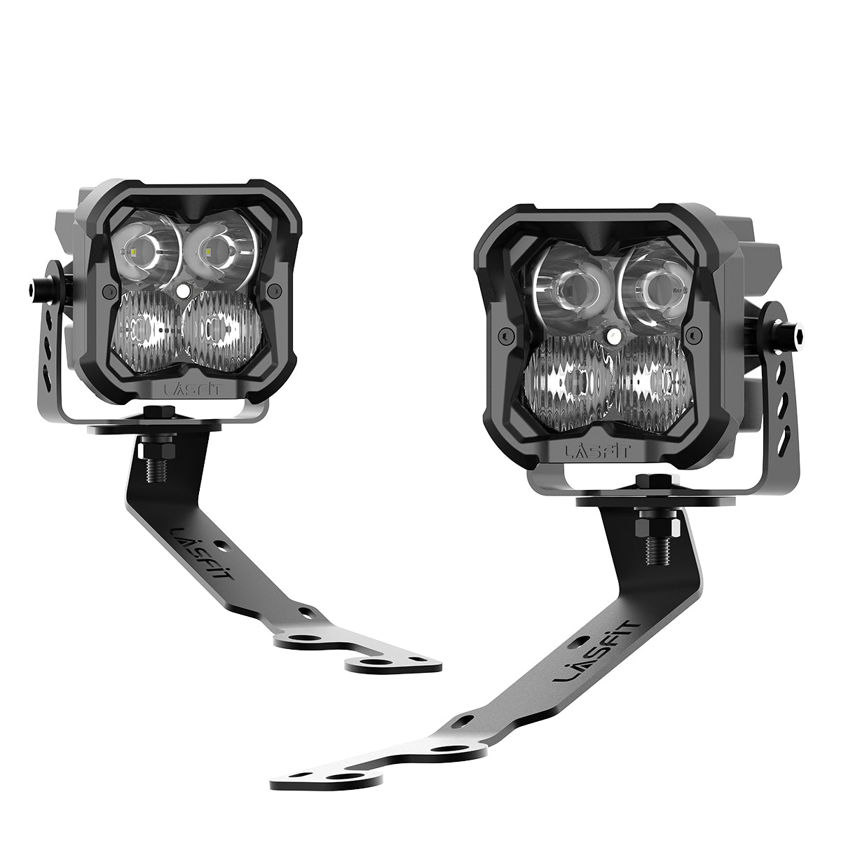 2024-2026 toyota tacoma 3 inch white combo ditch light
