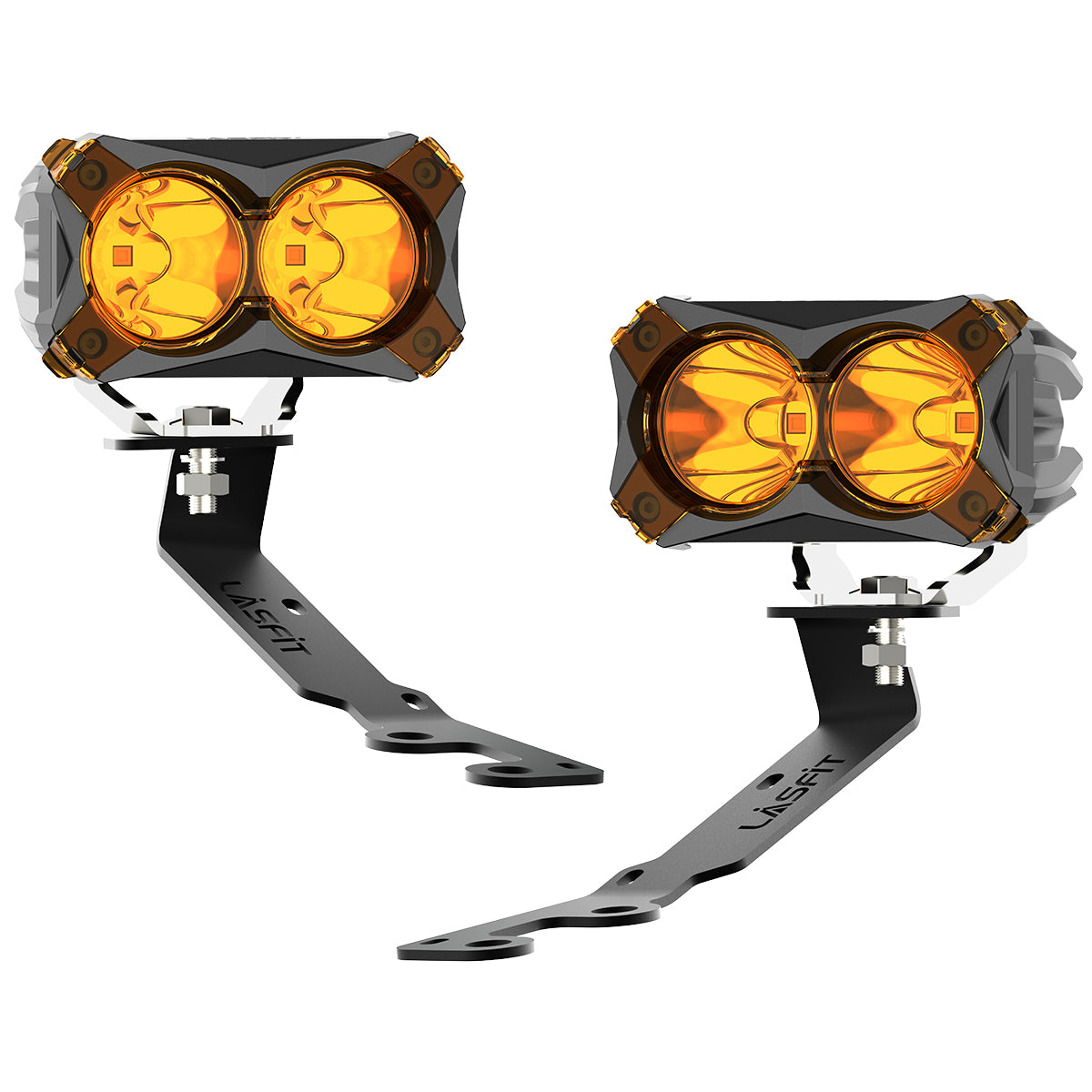 2024-2026 toyota tacoma 4.8 inch amber spot ditch light