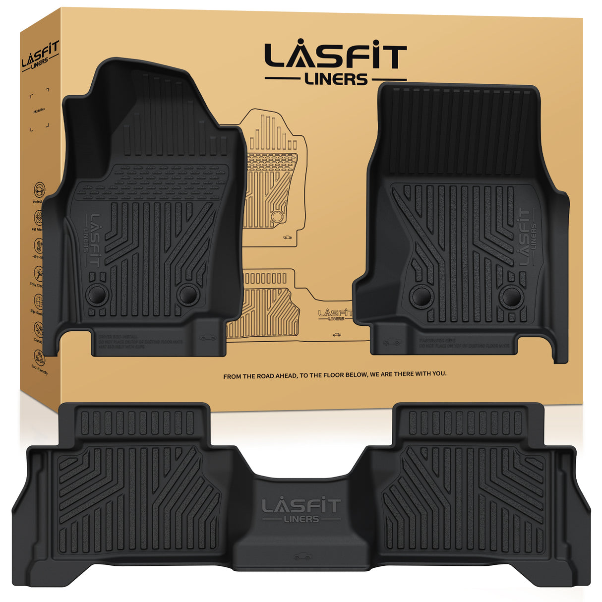 2024-2026 Toyota Tacoma Floor Mats 2