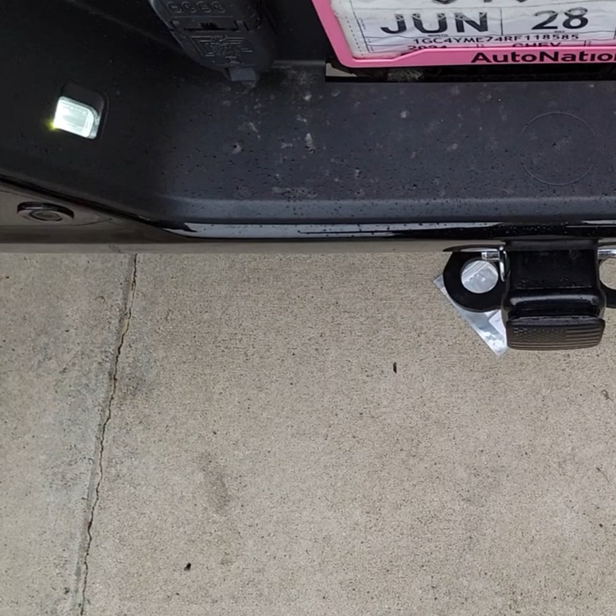 Lasfit 168 led license plate lights for 2024 Chevy Silverado 2500