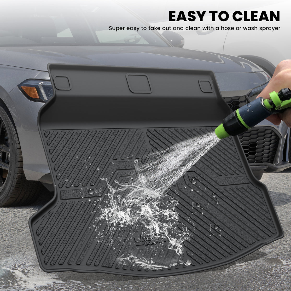 2023-2025 Honda Civic Type R Cargo Mat Easy to Clean