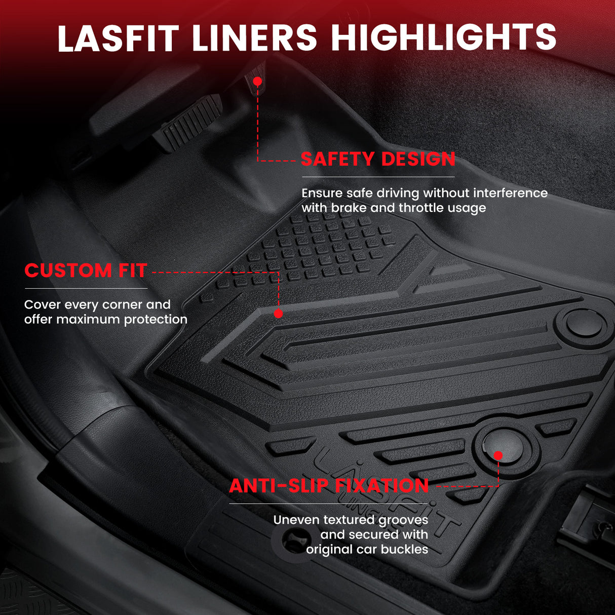 Fit for 2025-2026 Subaru Forester Floor Mats or Cargo & Seatback Mats