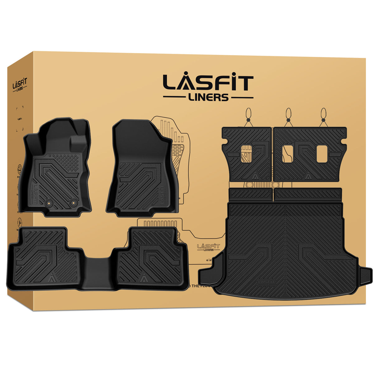 Fit for 2025-2026 Subaru Forester Gas Floor Mats or Cargo & Seatback Mats