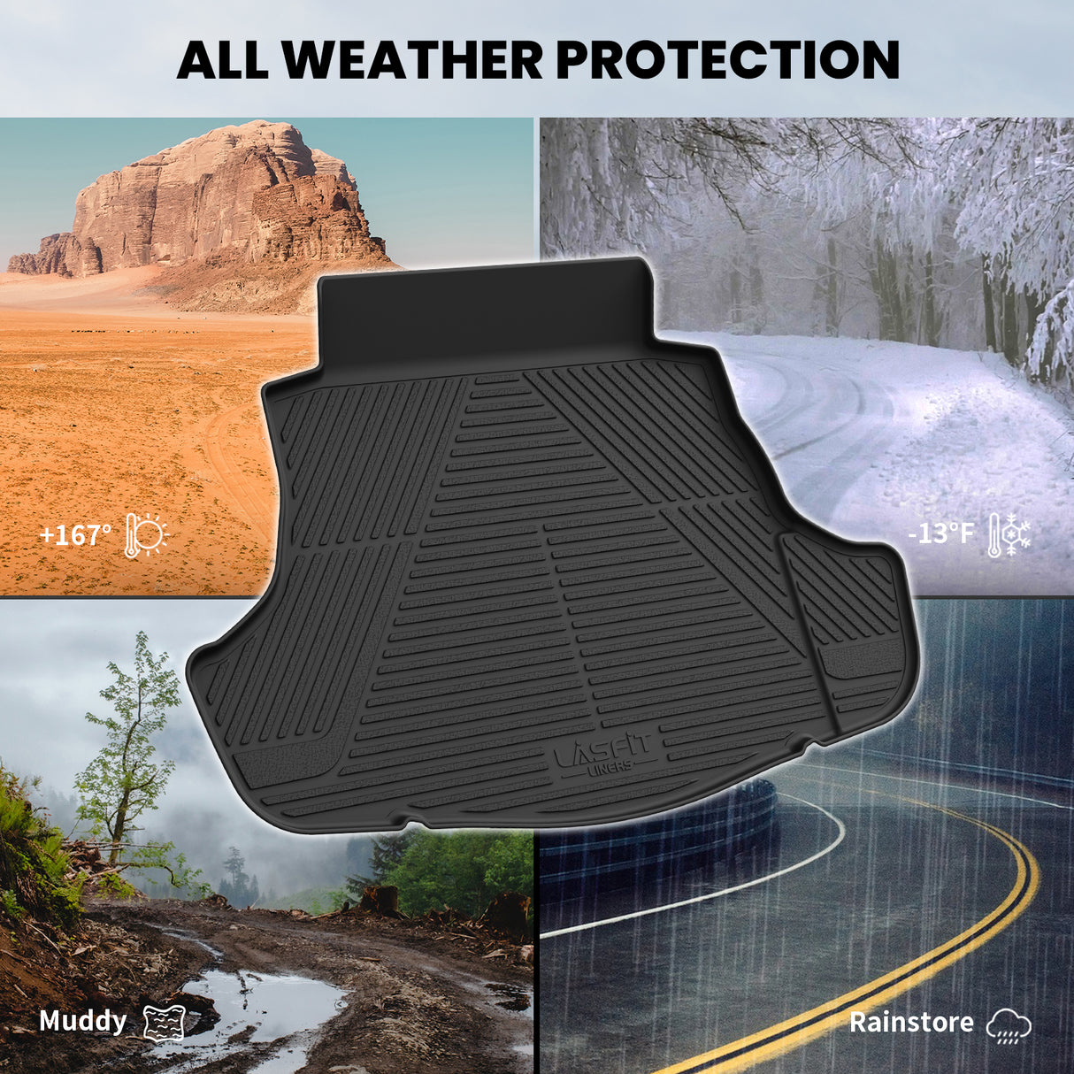 2025-2026 Toyota Camry Cargo Mat All Weather