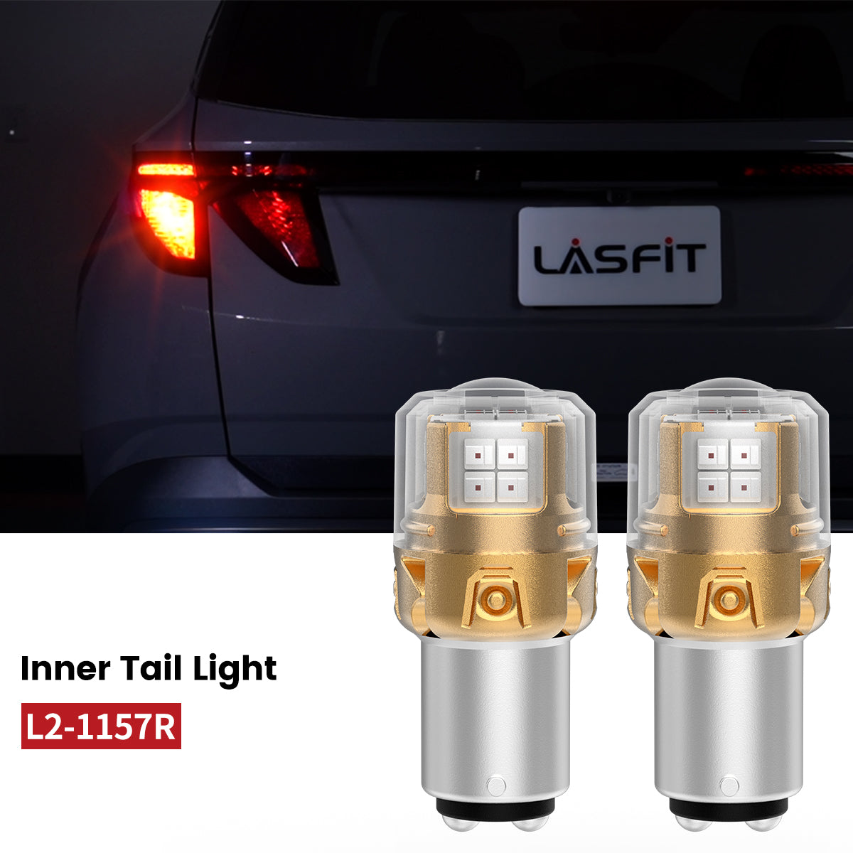 Lasfit 1157 led inner tail lights fit for 2025 Hyundai Tucson