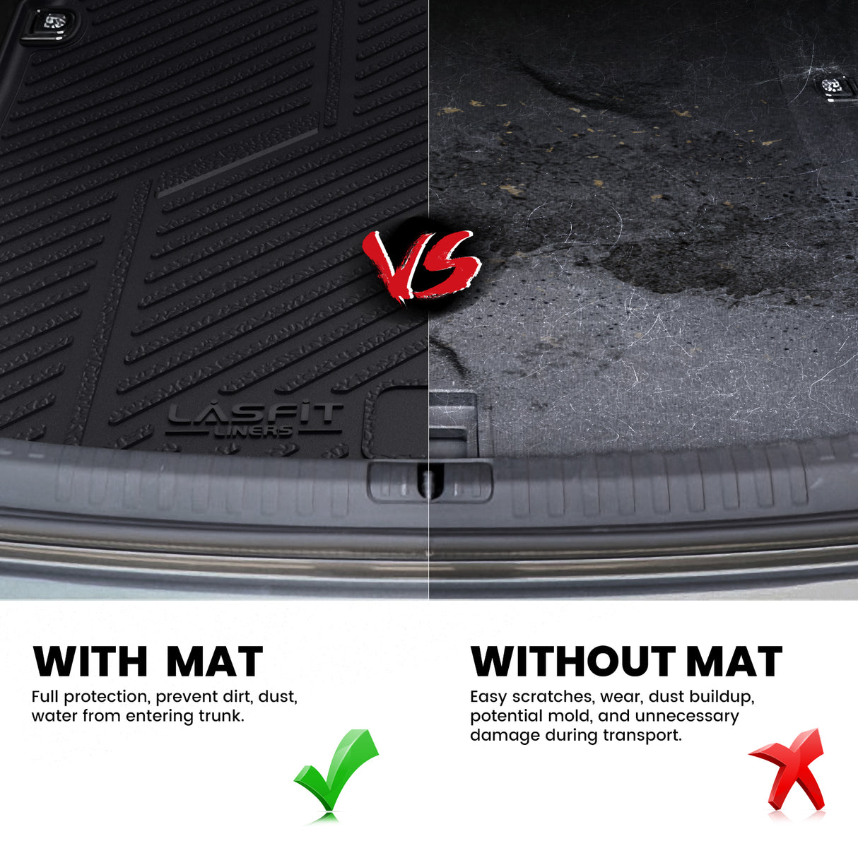 2025 Audi A5 S5 Cargo Mat contrast