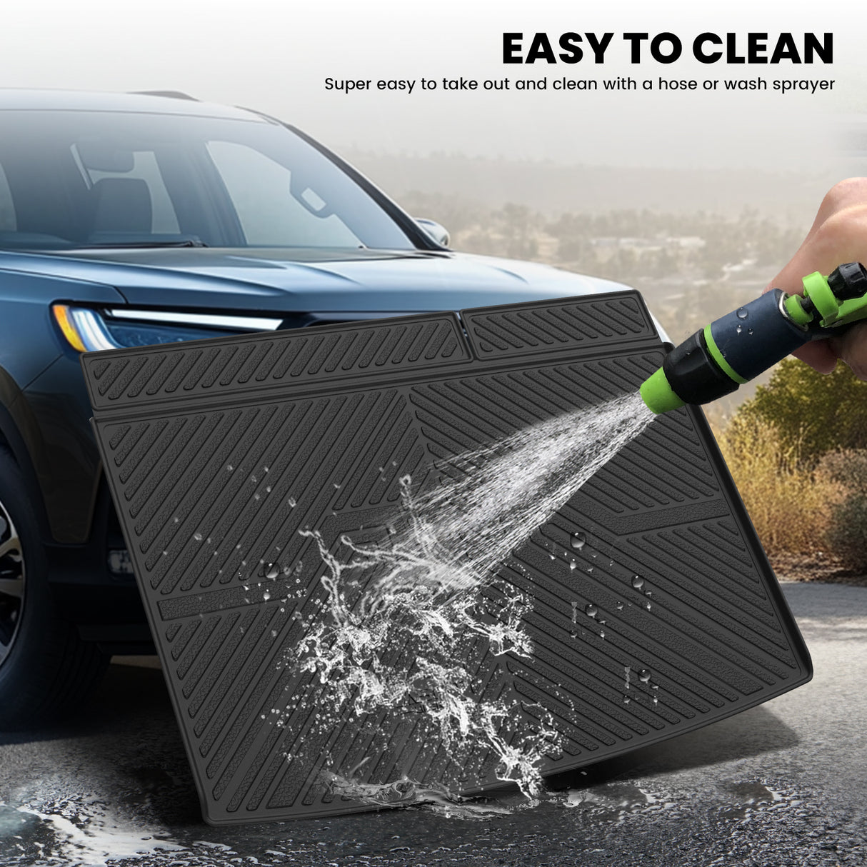 Fit for 2021-2026 GMC Yukon XL Floor Mats or Seatback & Cargo Mat, Not Fit Yukon Model