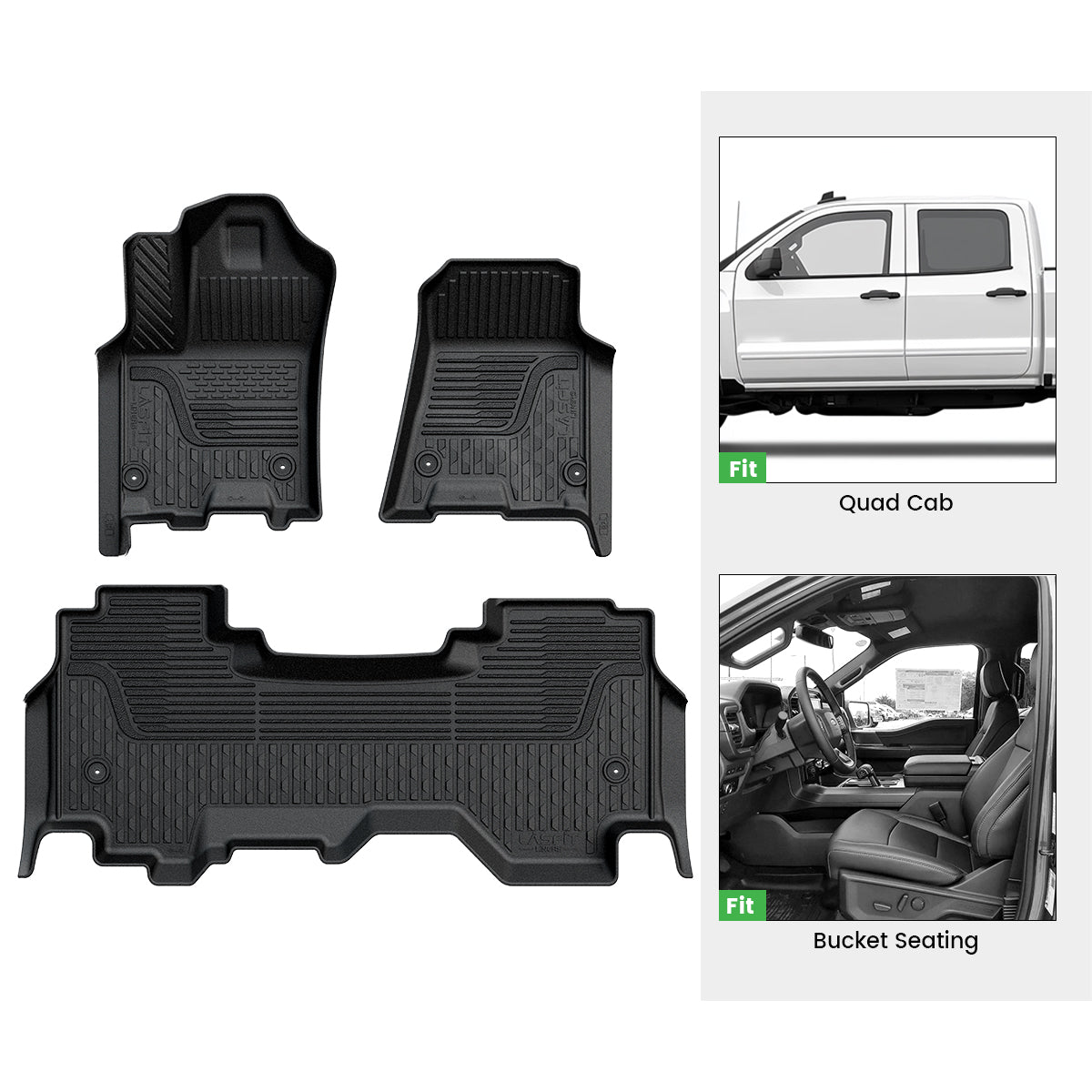 Ram 1500 Quad Cab Floor Mats Fitment
