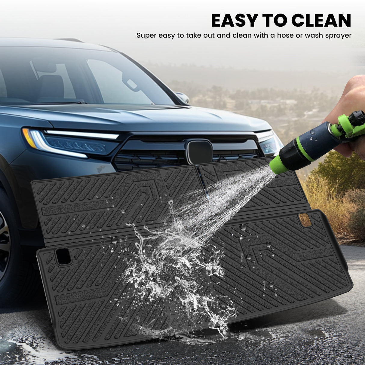 Fit for 2025-2026 Nissan Armada TPE Floor Mats or Cargo Mat & Seatback Mats