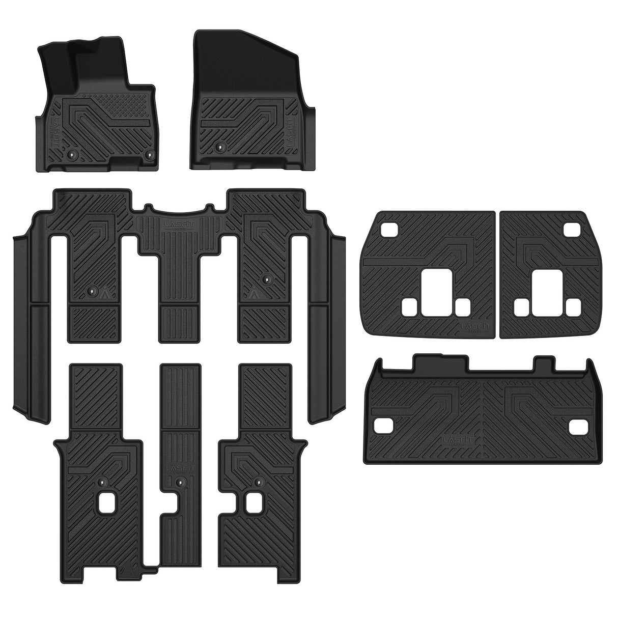 2025 Kia Carnival MPV Hybrid Floor Mats & Seatback Mats & Cargo Mat