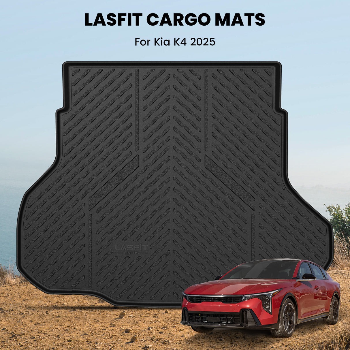 Fit for 2025-2026 Kia K4 Floor Mats or Cargo Mat, Not Fit LX Model