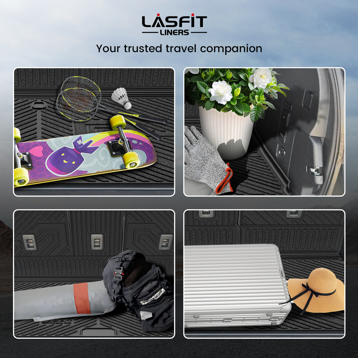 2025 Lincoln Navigato Cargo Mats and Seatback Mat scene