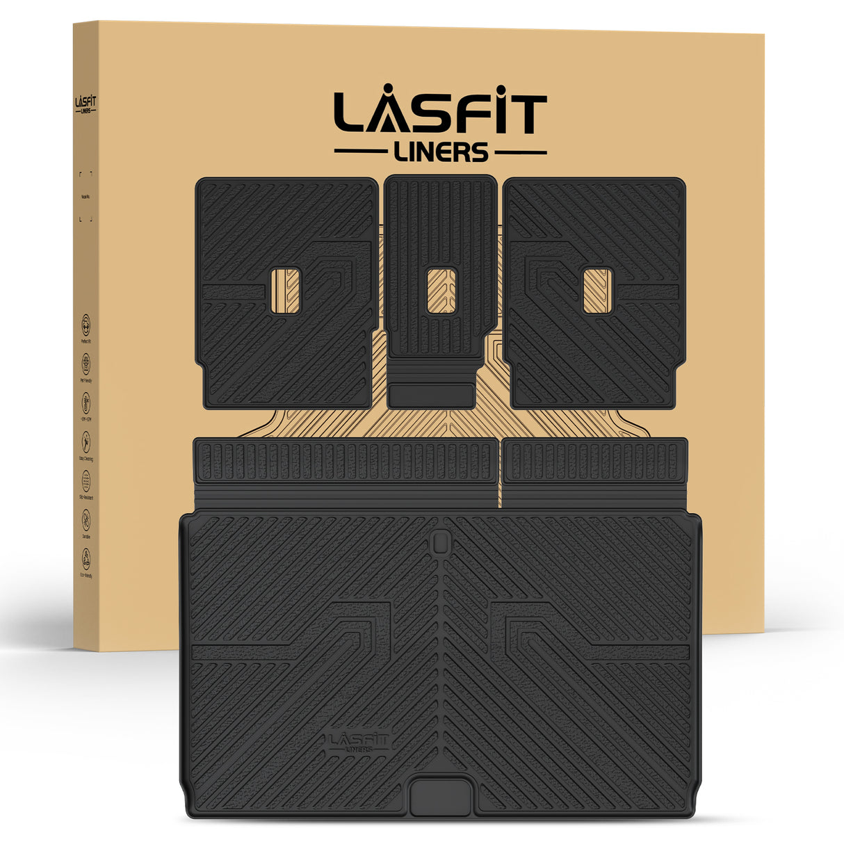 2025 Lincoln Navigato Cargo Mats and Seatback Mat