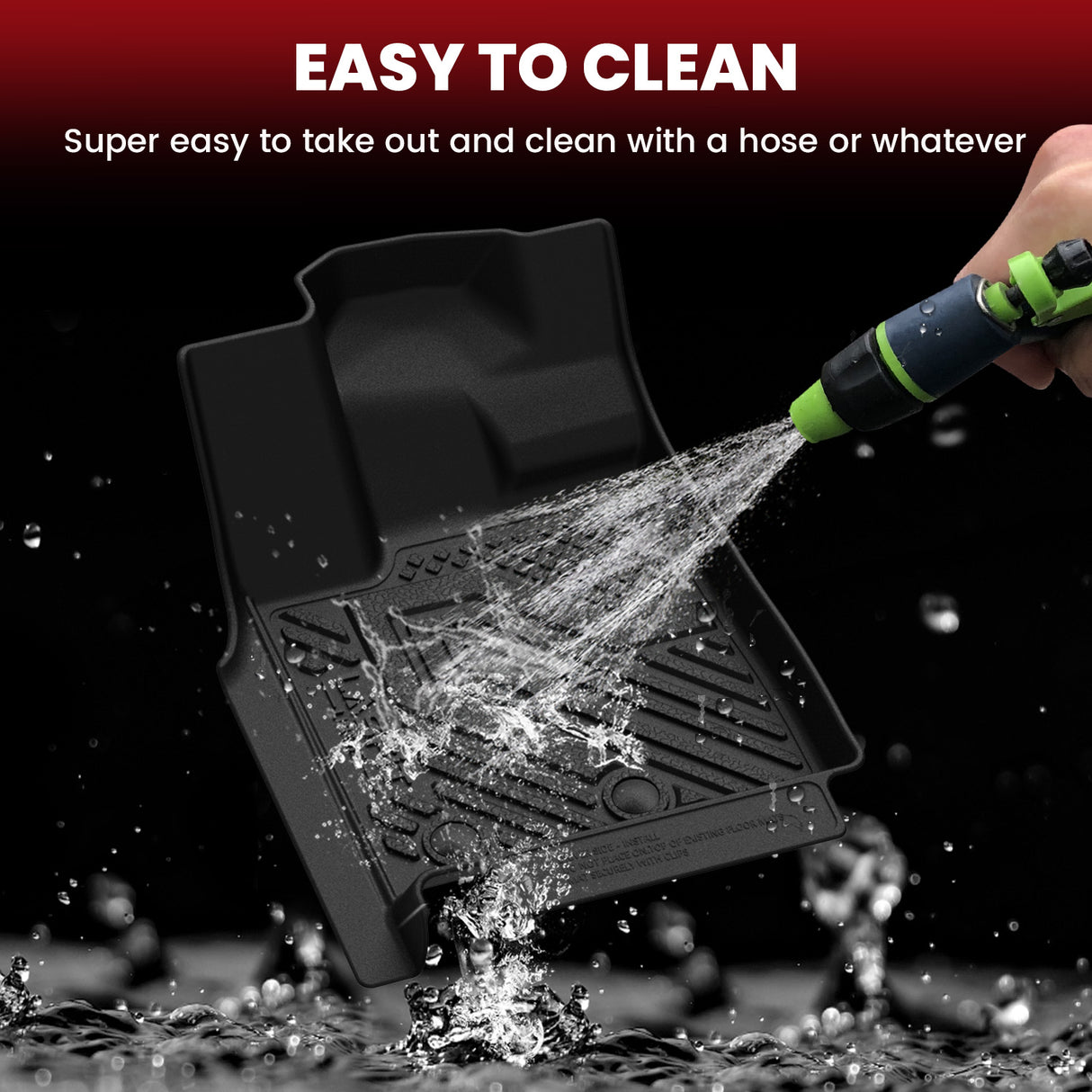 2025 Nissan Armada Easy to Clean Floor Mats